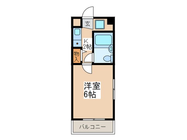 豊町中央コ－ポの物件間取画像